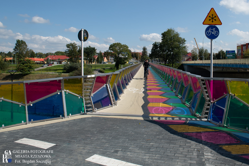 Kładka rowerowa przy Moście Lwowskim